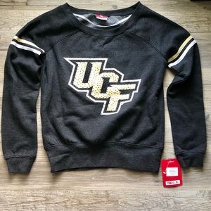 NWT UCF Knights Colosseum Boatneck Sweatshirt